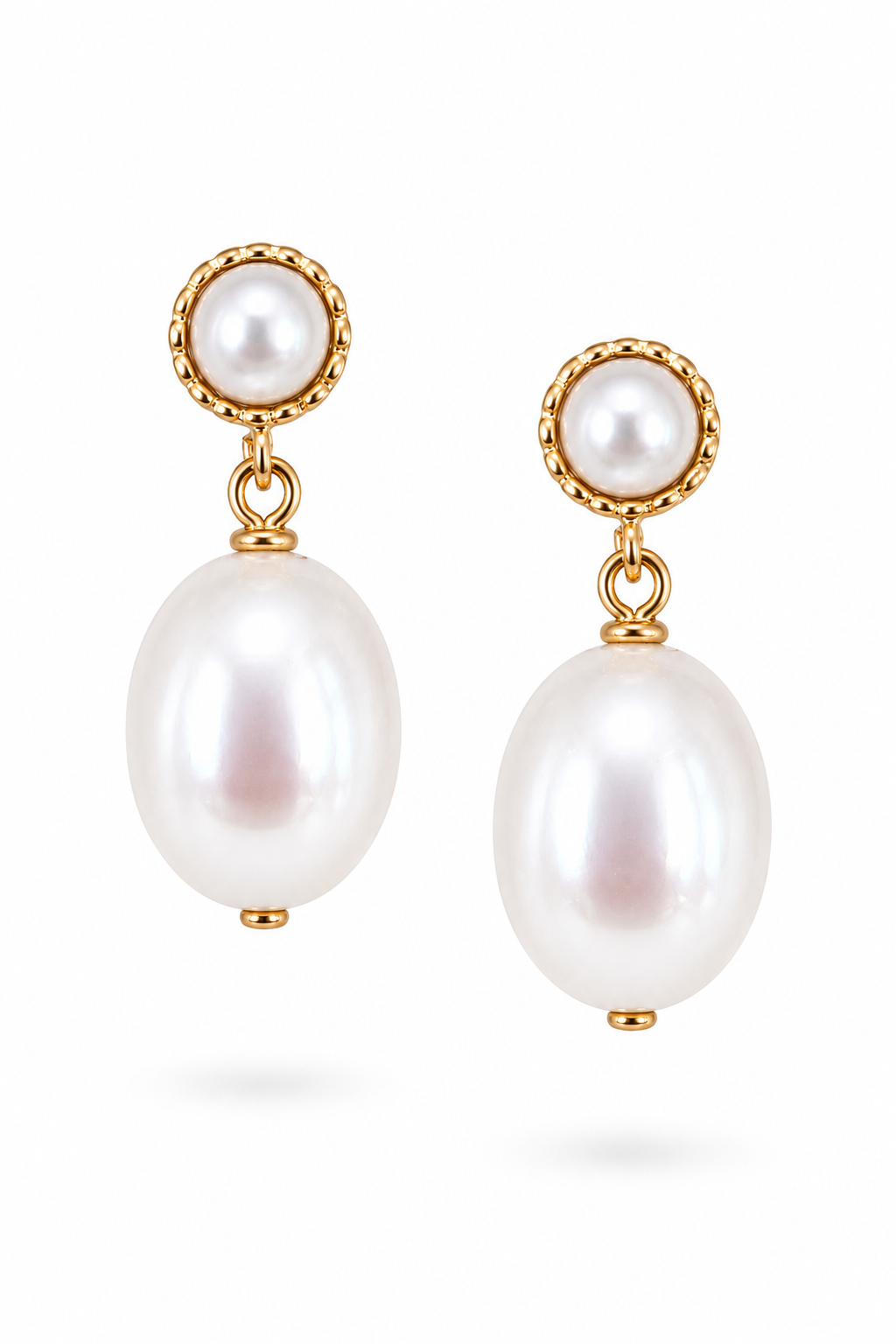 Aurélie Pearl Drop Studs