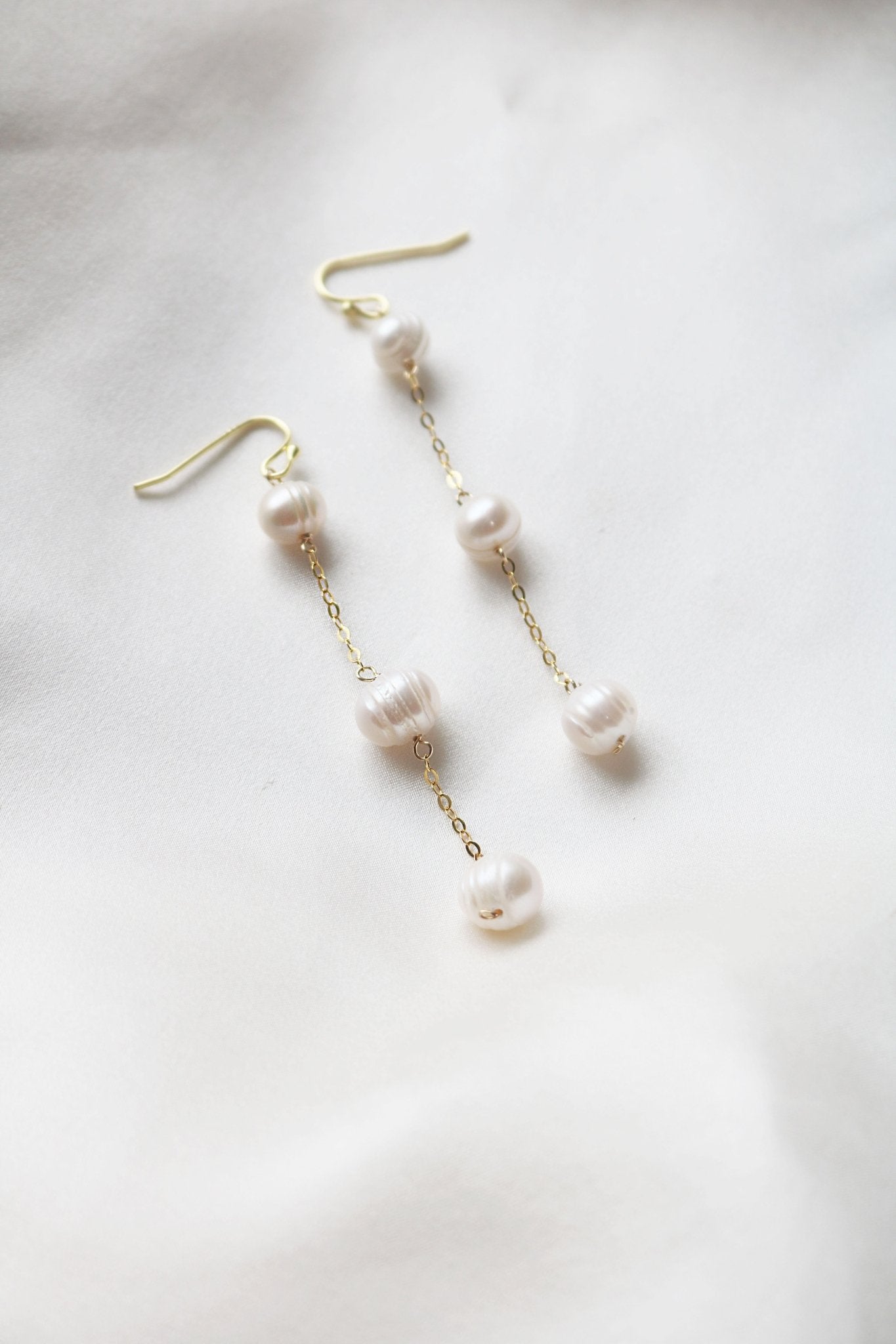 Gold-filled Bubble Fresh Water Pearl Earrings. Organic pearl jewelry. Bridal jewelry Canada. Pearl jewelry Canada. Pearl Bridal jewelry Canada. Gold-filled jewelry Canada. Canadian weddings. Affordable Canadian jewelry brands. Handmade Canadian jewelry. Canadian jewelry maker. Canadian bridal jewelry.