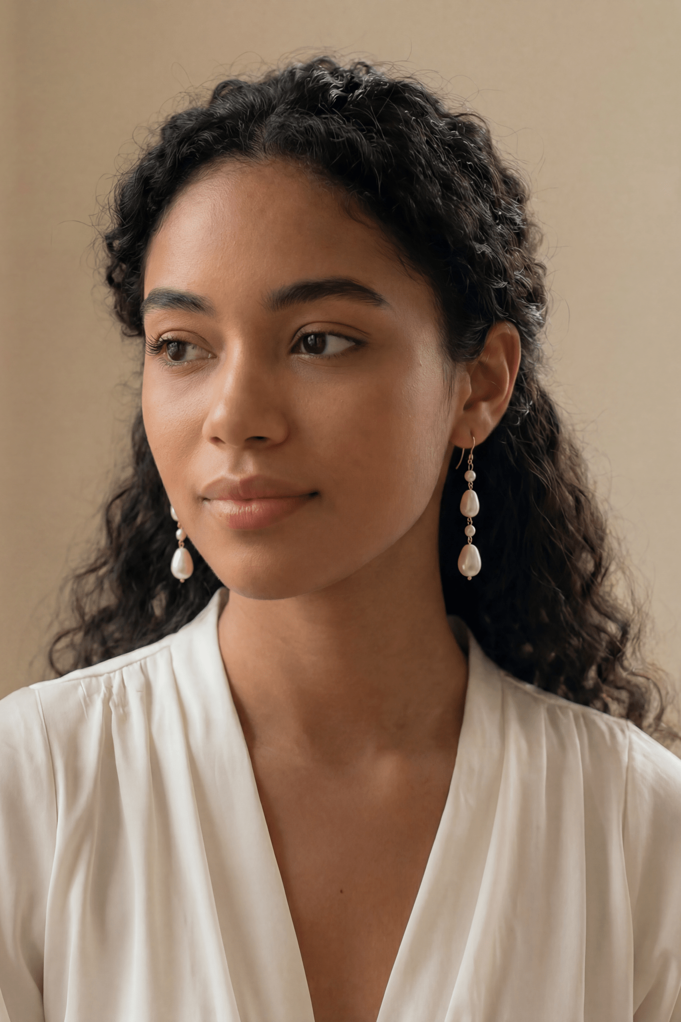 Frida Freshwater Pearl Earrings