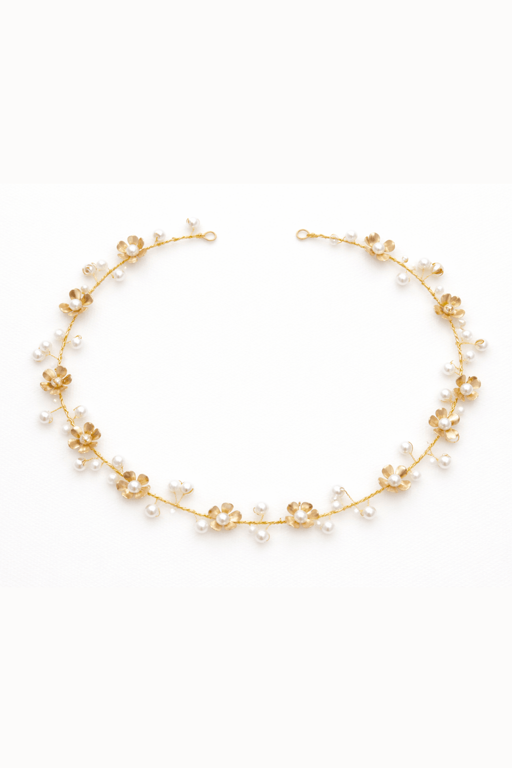 Juliette Flower Pearl Hairvine