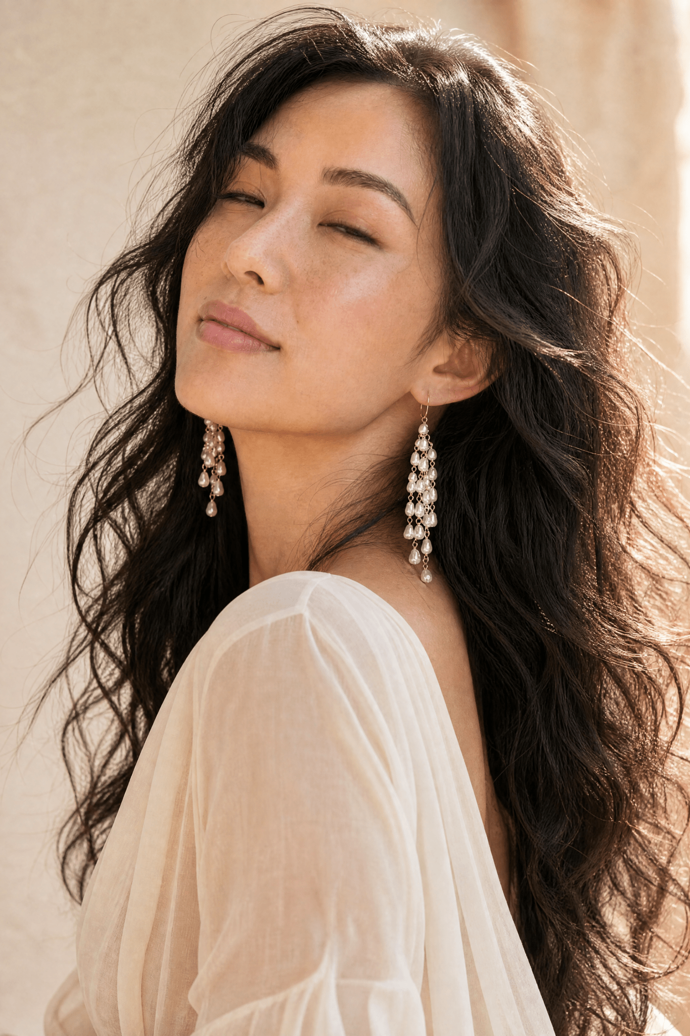 Wilde Pearl Tassel Earrings
