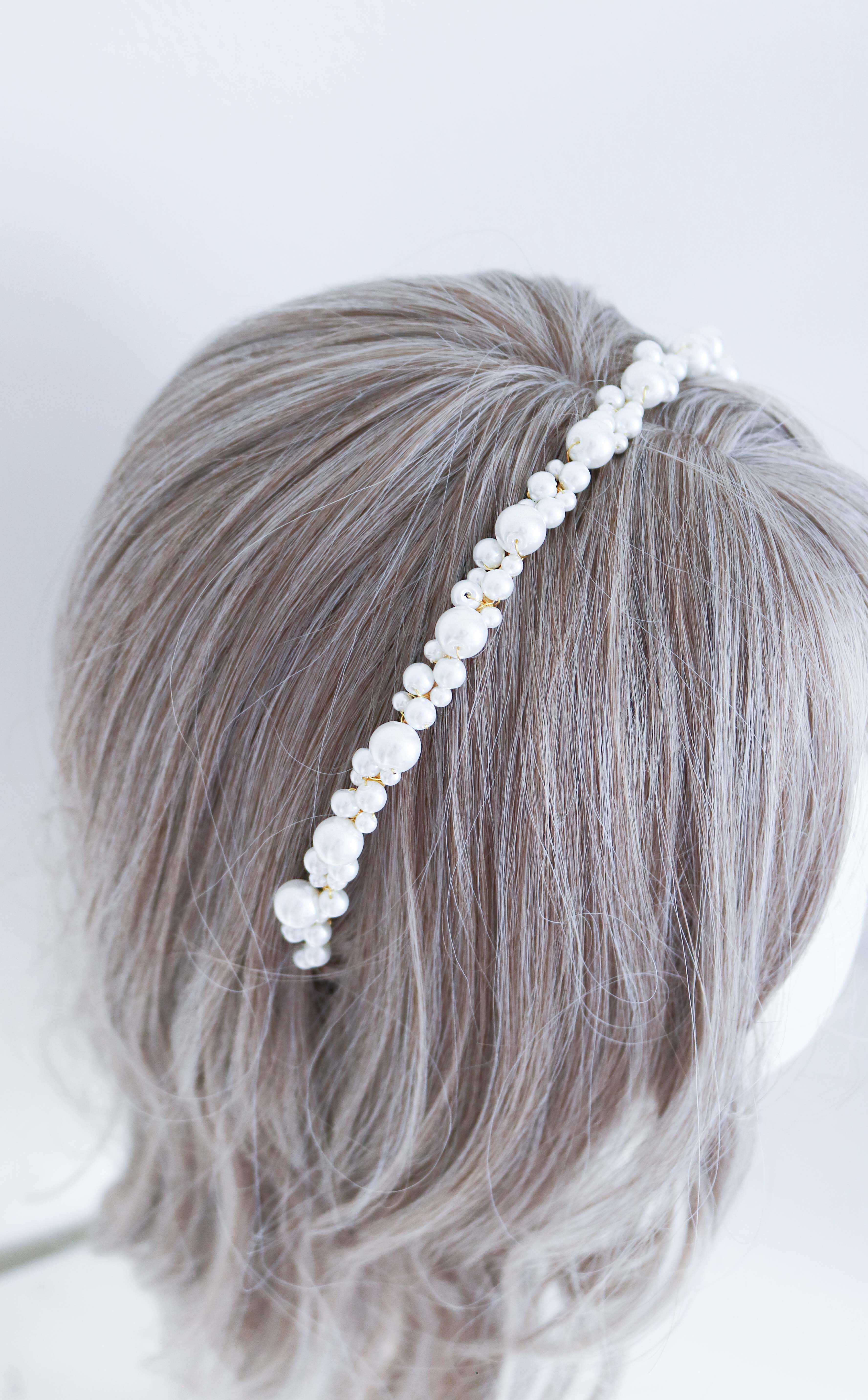 Allie Pearl Headband No.01-6