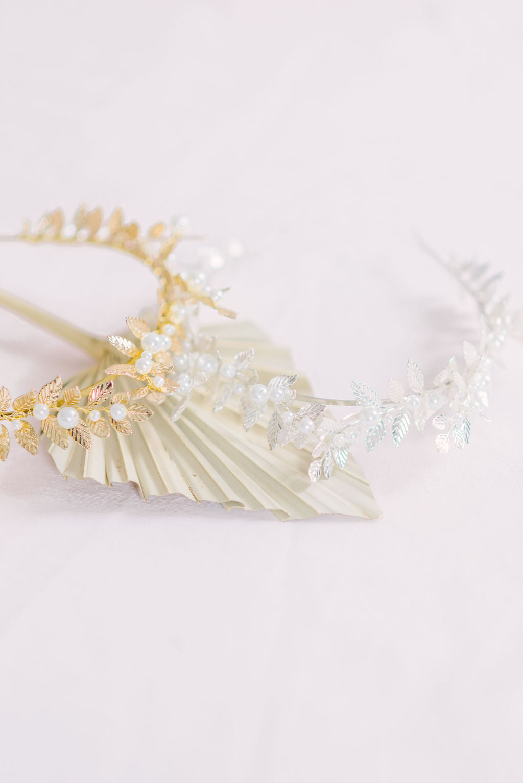 Artemis Leaf and Pearl Crown-14