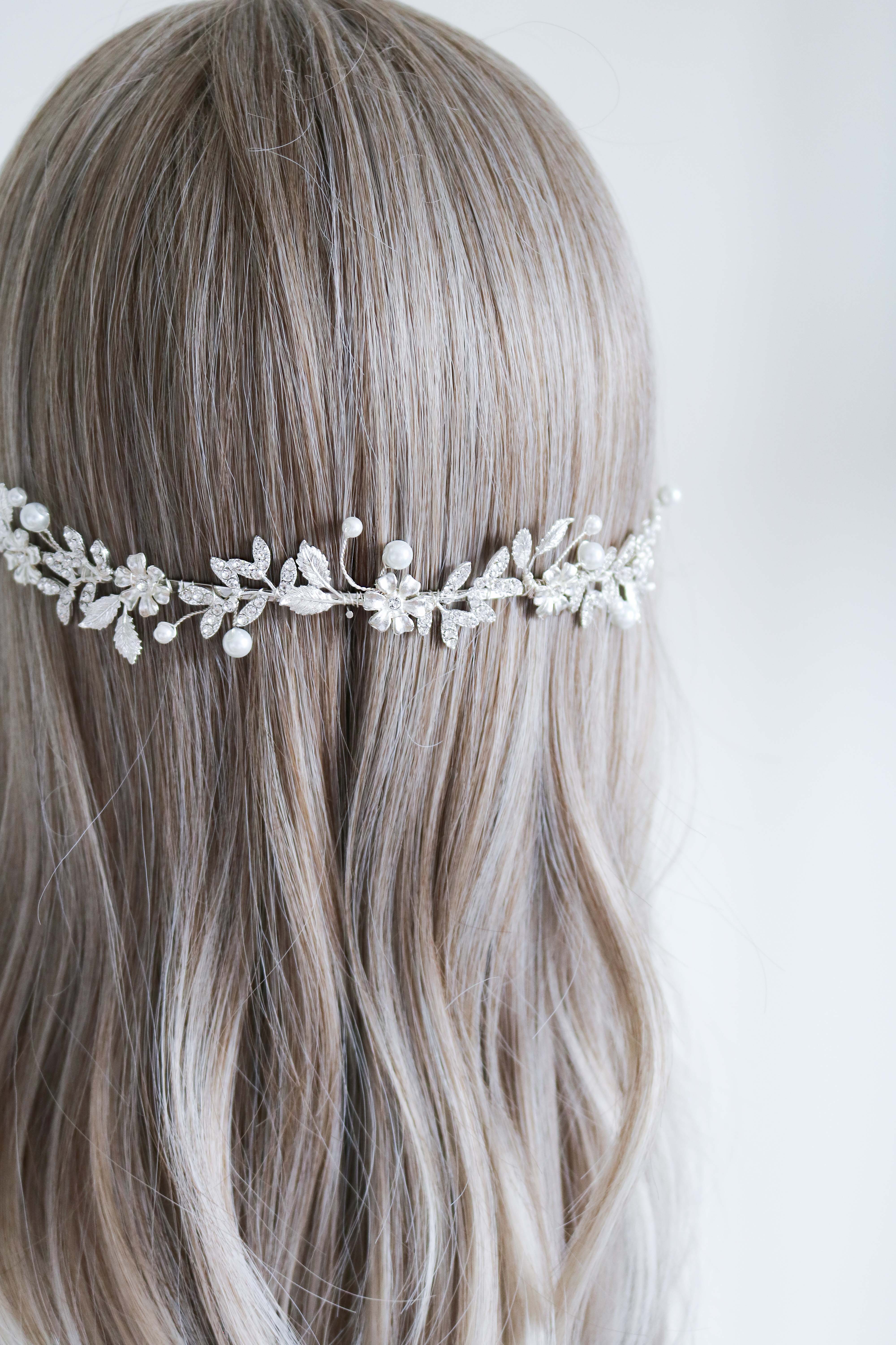 Astoria Flower and Leaf Headband-11