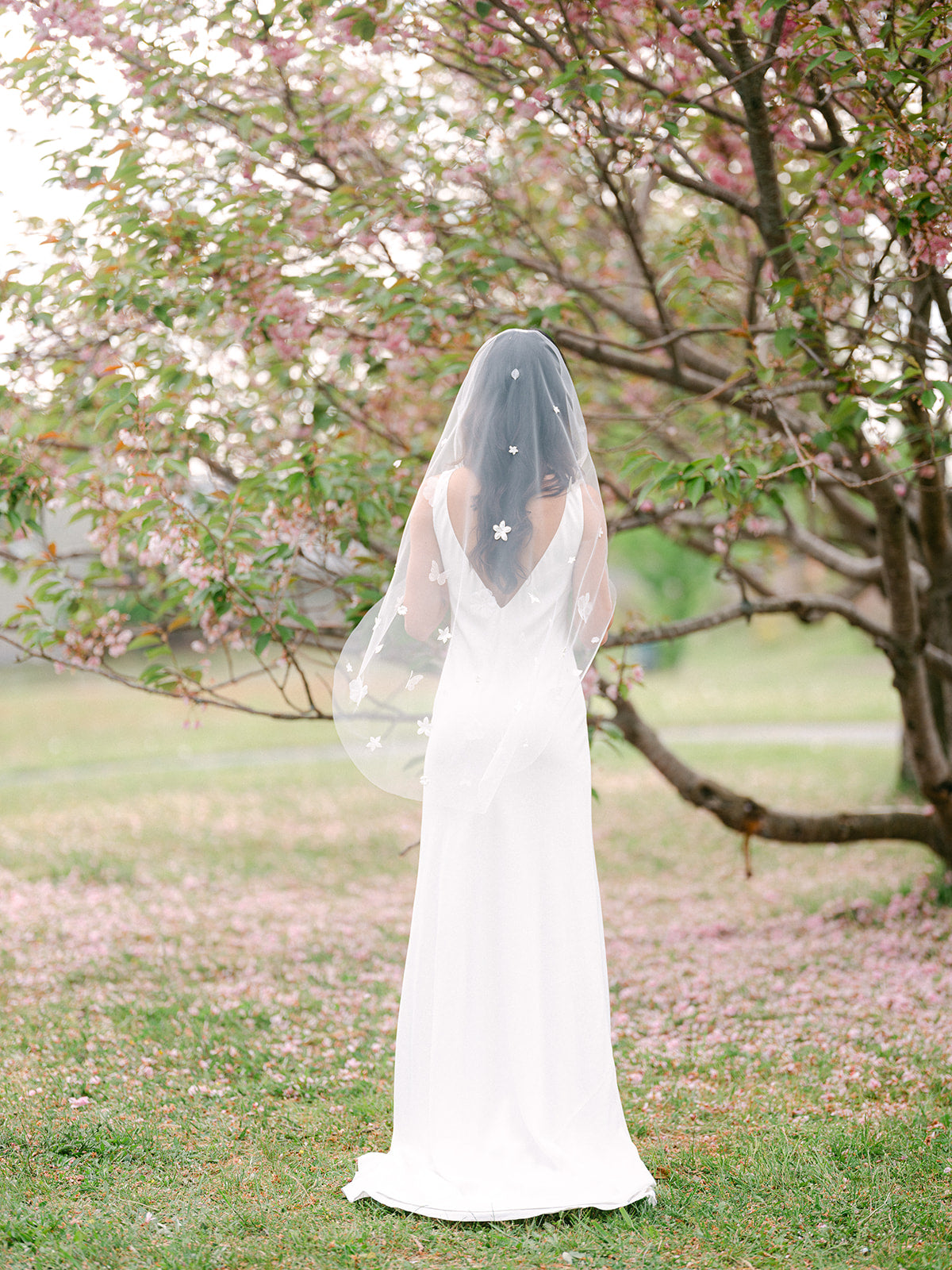 Fairlie Floral Wedding Veil-3