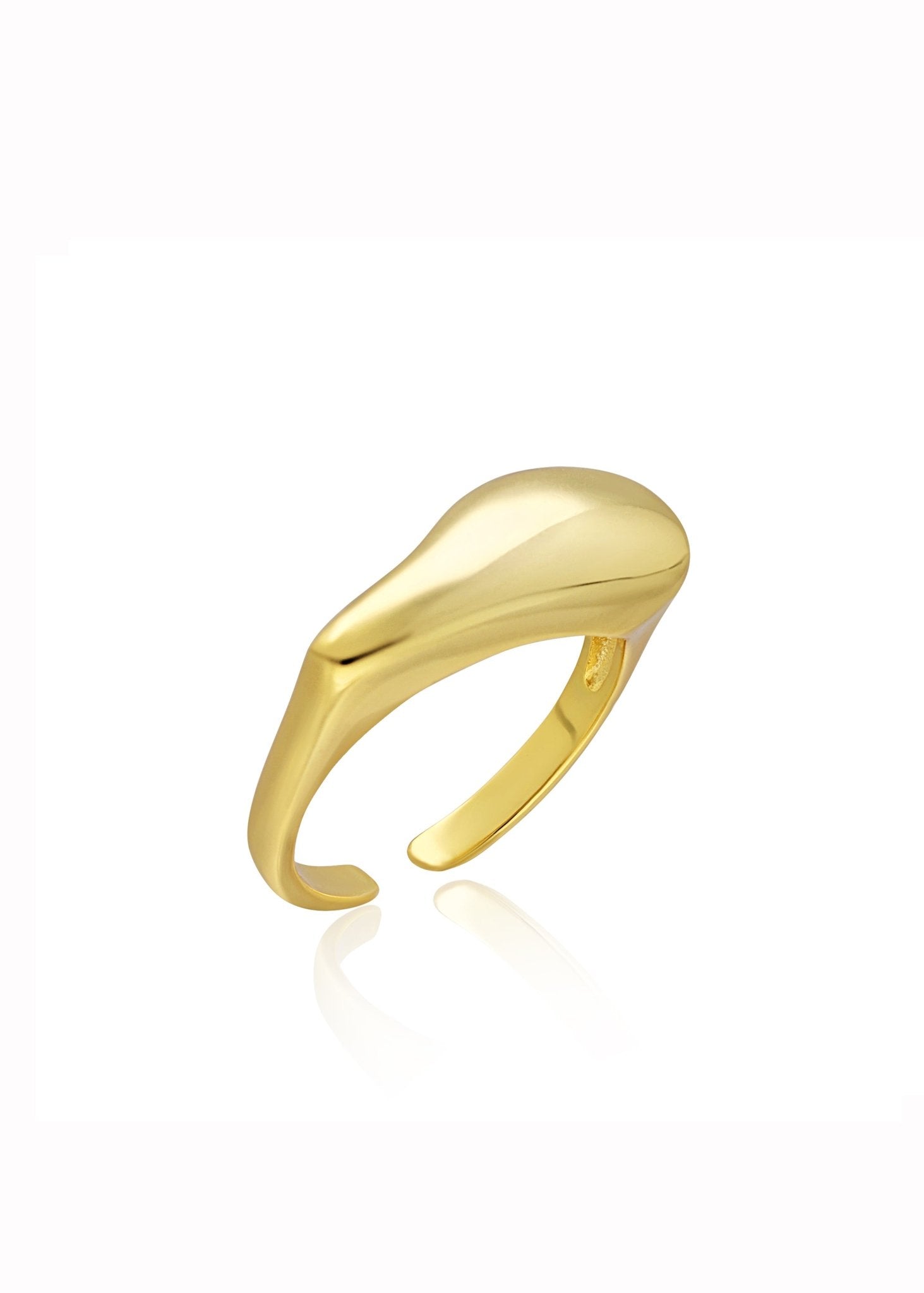 The Essence Figure 14k Gold-Filled Ring. Gold-filled jewelry Canada. Canadian jewelry designs.