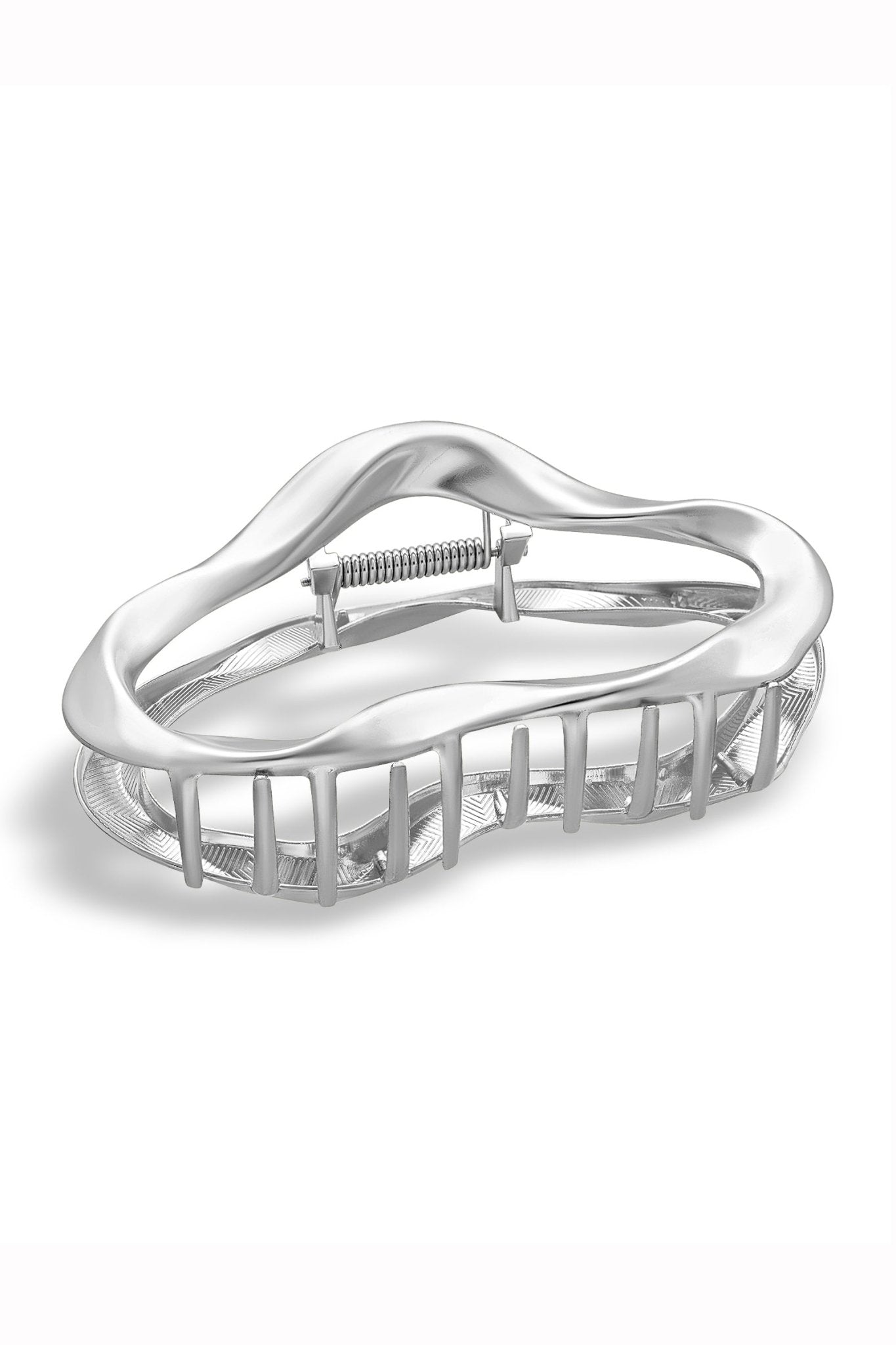 Silver hair clip on a white background. Bridal Hair Accessories.
Bridal Accessories. Canadian handmade jewelry.