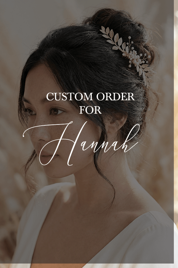 Custom Order for Hannah