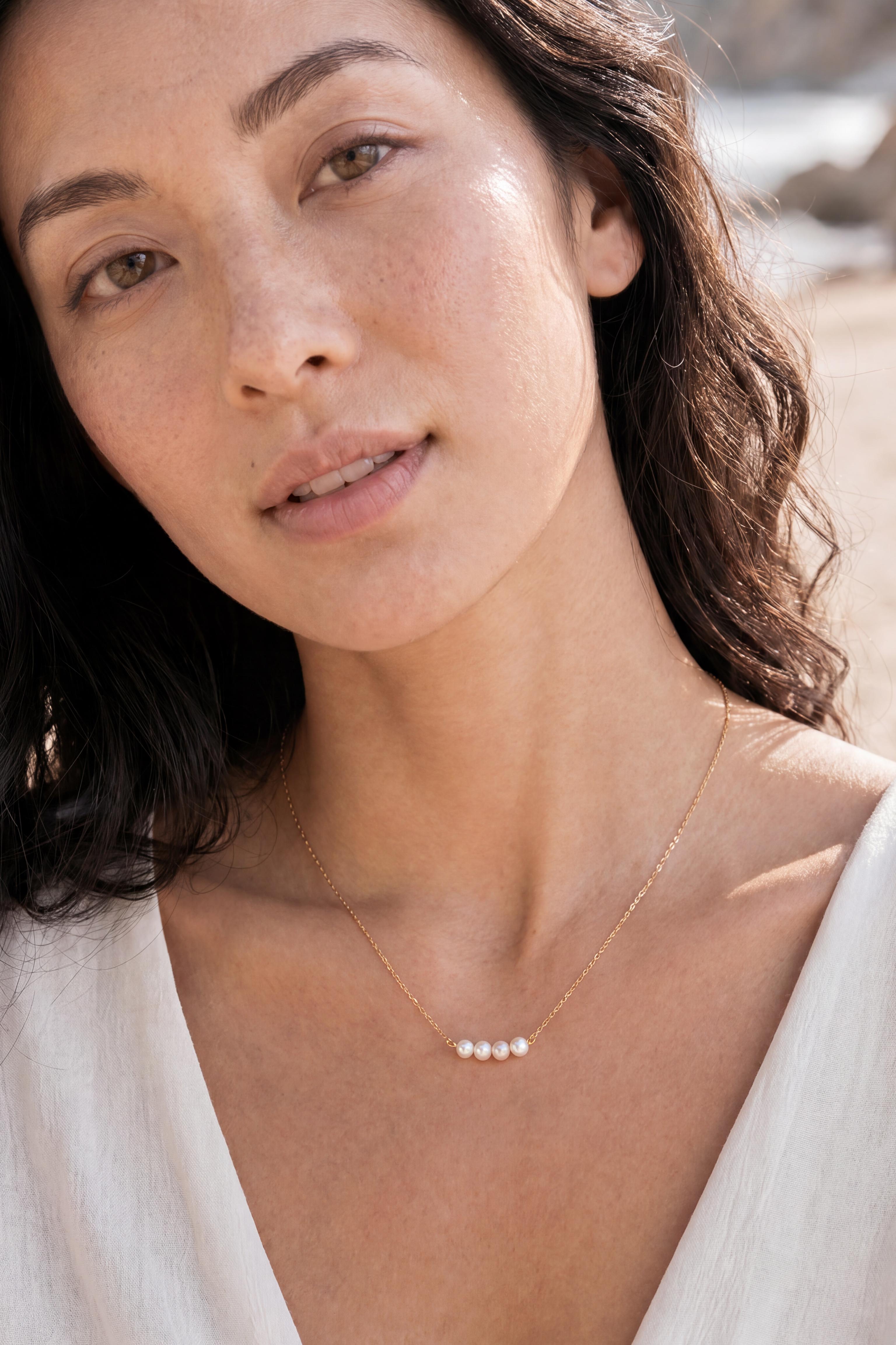 Petite Pearl Necklace