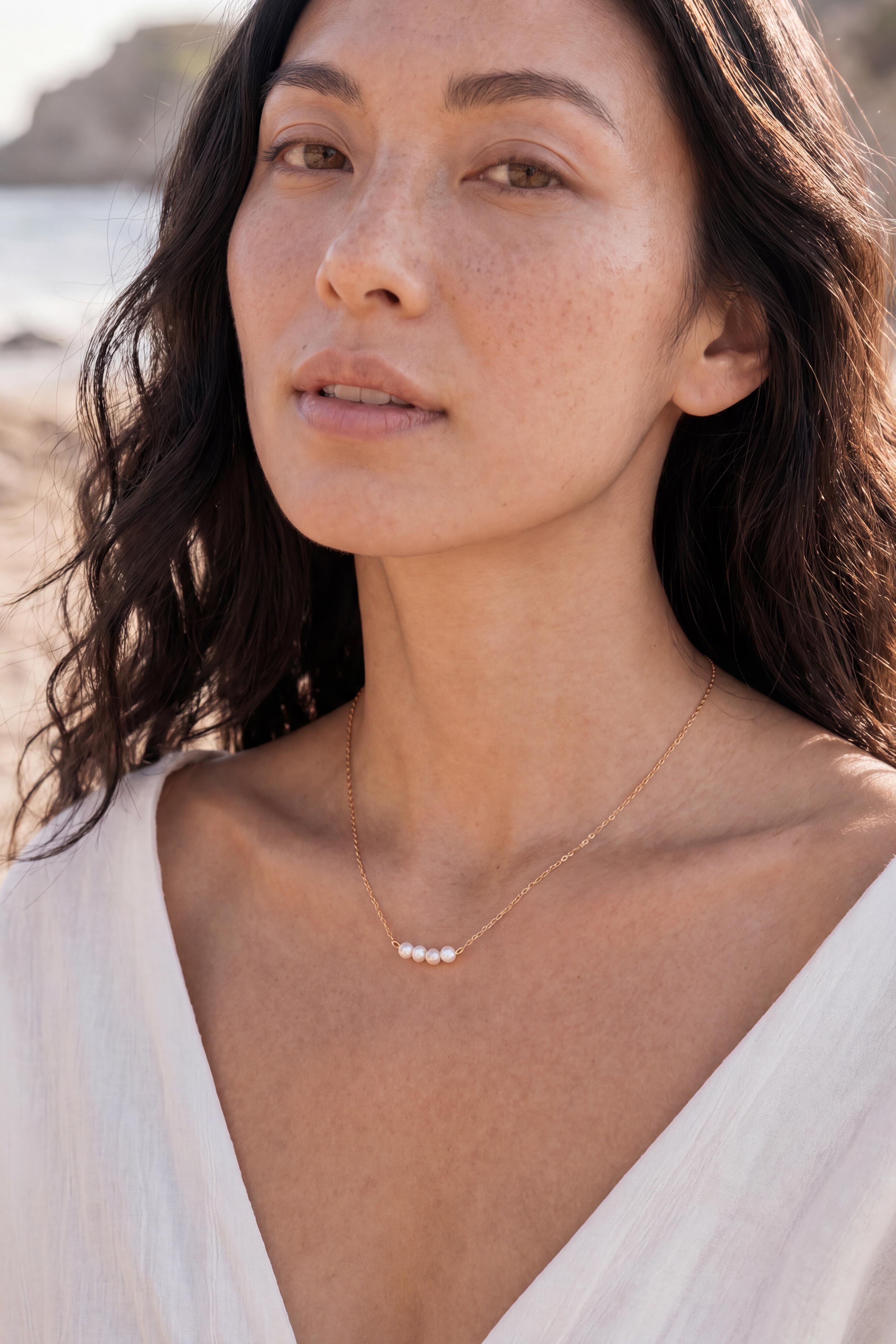 Petite Pearl Necklace