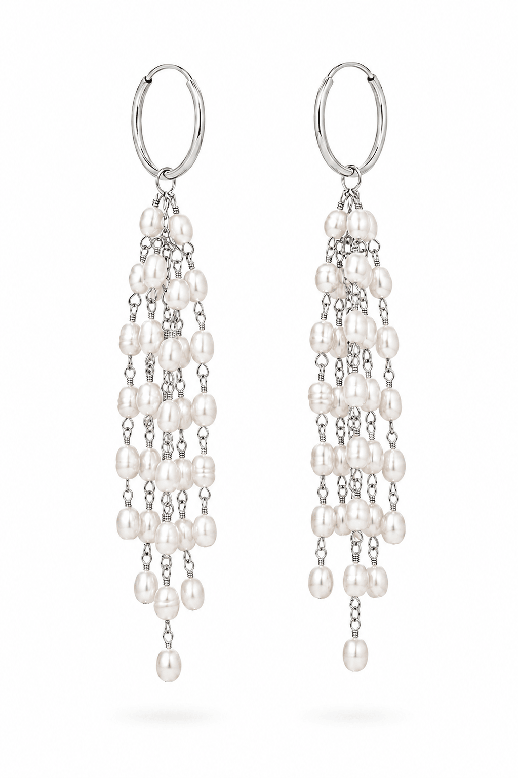 Wilde Pearl Tassel Earrings