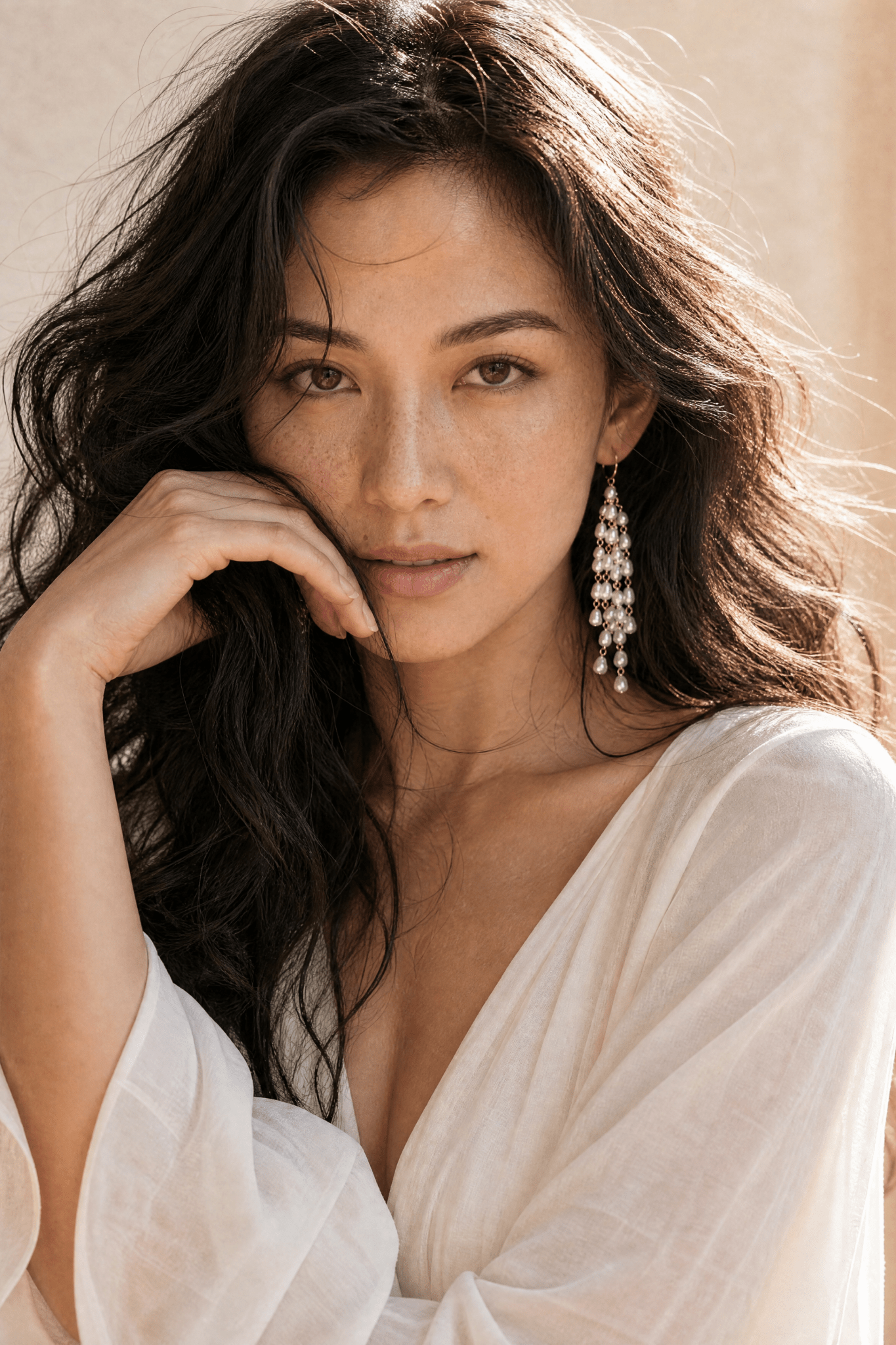 Wilde Pearl Tassel Earrings
